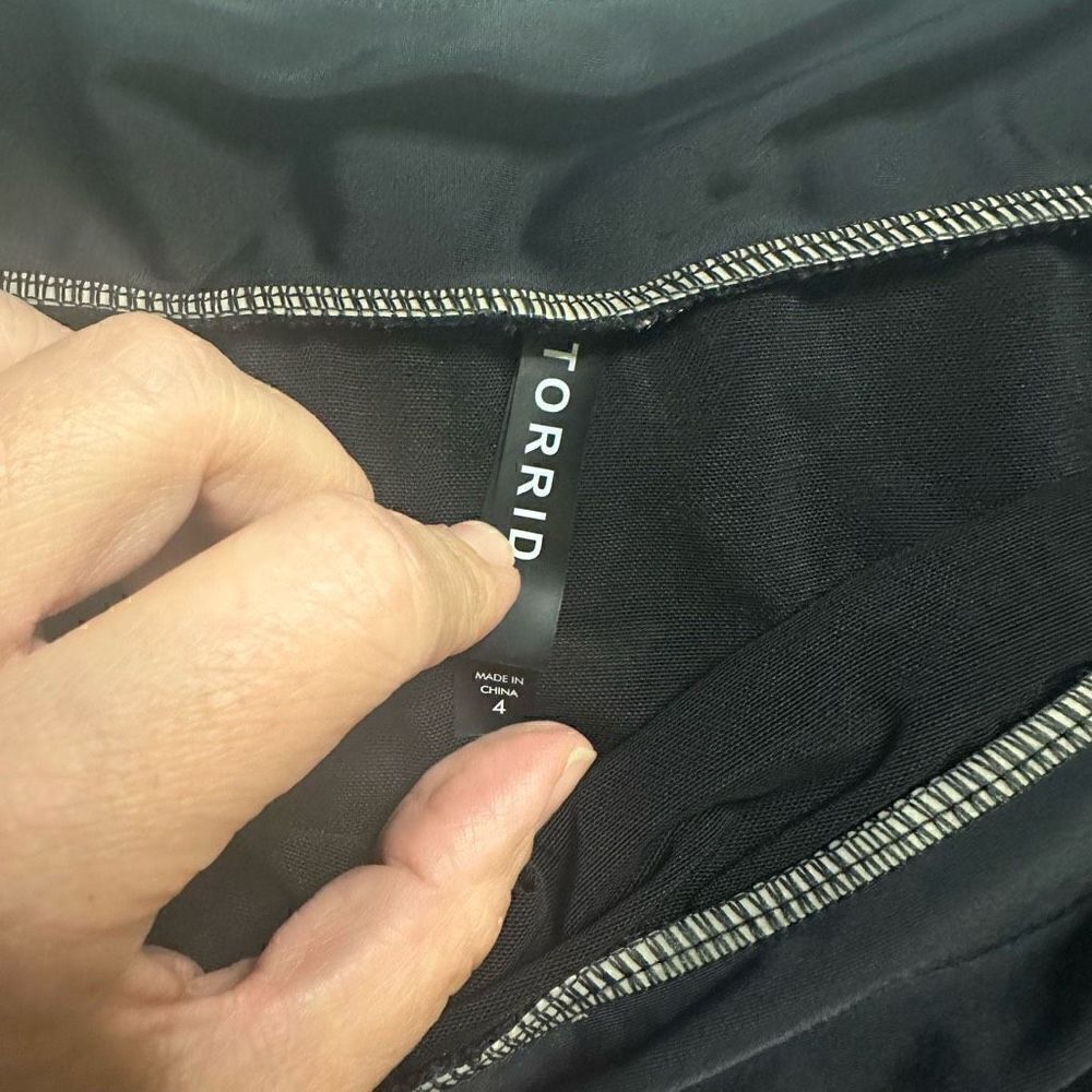Torrid Swim bottom 4 black - Picture 2 of 6